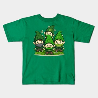 Gnomes St. Patrick's Day Kids T-Shirt